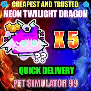 NEON TWILIGHT DRAGON X5 |PS99