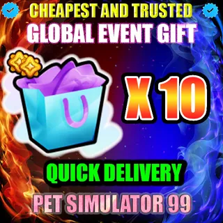 GLOBAL EVENT GIFT X10 | PS99