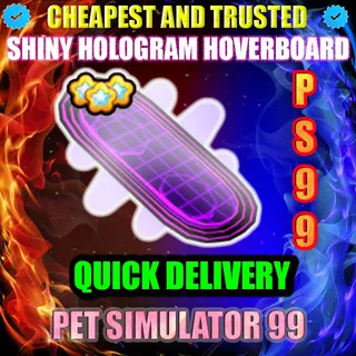 SHINY HOLOGRAM HOVERBOARD