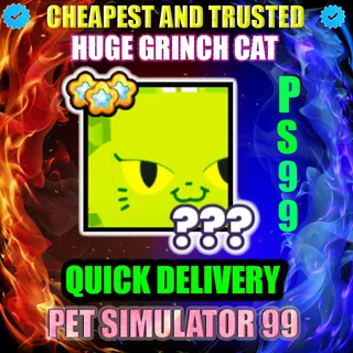 HUGE GRINCH CAT |PS99