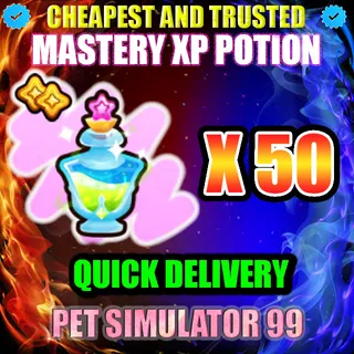 MASTERY XP POTION X50  