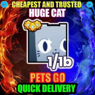 HUGE CAT PETS GO