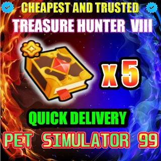 TREASURE HUNTER VIII x5  