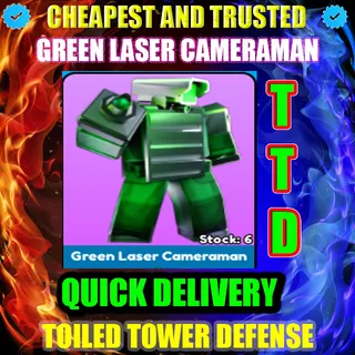 GREEN LASER CAMERAMAN 