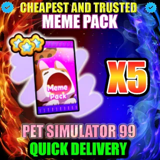 MEME PACK X5