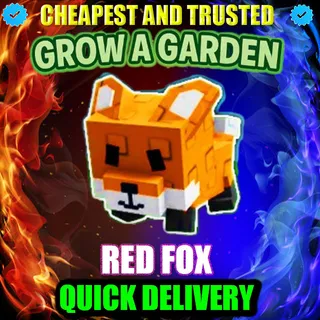 Red fox Grow A Garden