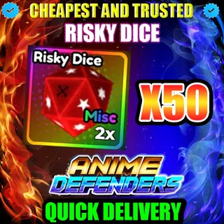 RISKY DICE X50 