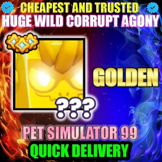 HUGE WILD CORRUPT AGONY GOLDEN