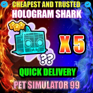 HOLOGRAM SHARK X5 |PS99