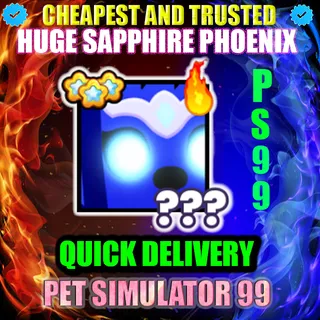 HUGE SAPPHIRE PHOENIX |PS99