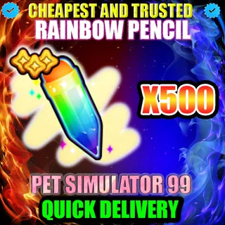 RAINBOW PENCIL X500