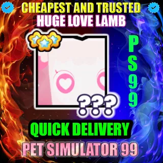 HUGE LOVE LAMB 