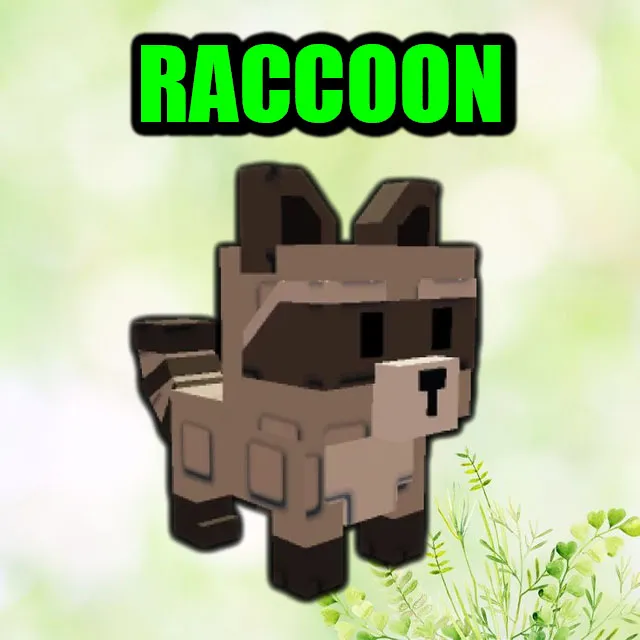 RACCOON - Roblox Game Item - Gameflip