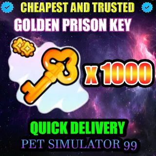 x1000 GOLDEN PRISON KEY