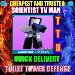 SCIENTIST TV MAN 