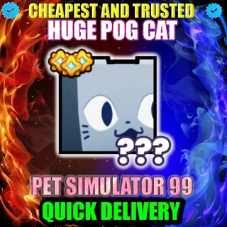 HUGE POG CAT