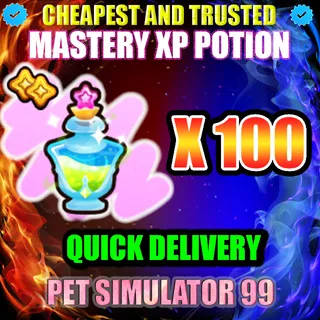 MASTERY XP POTION X100  