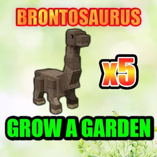 BRONTOSAURUS GROW A GARDEN