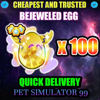 BEJEWELED EGG x100