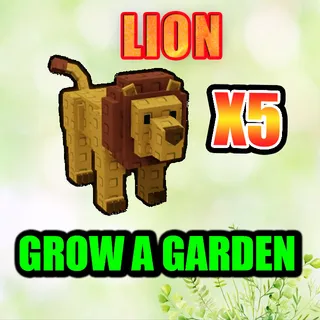 LION GROW A GARDEN