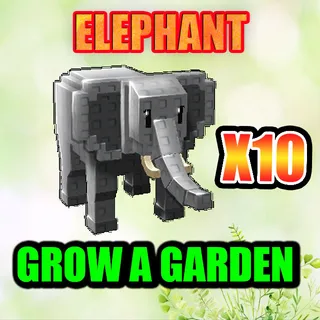 ELEPHANT GROW A GARDEN