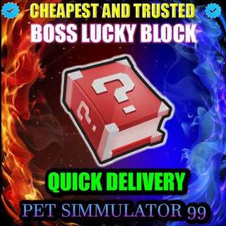 BOSS LUCKY BLOCK ENCHANT  