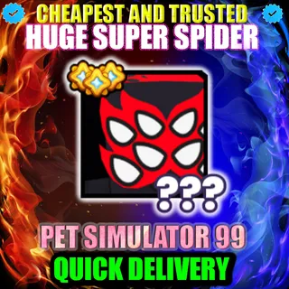 HUGE SUPER SPIDER