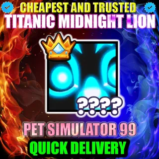 TITANIC MIDNIGHT LION