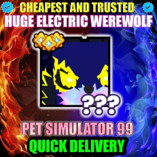 HUGE ELECTRIC WEREWOLF