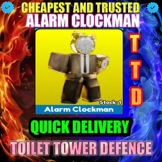 ALARM CLOCKMAN