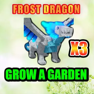 FROST DRAGON GROW A GARDEN