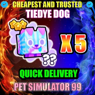 TIEDYE DOG X5 |PS99