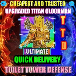 UPGRADED TITAN CLOCKMAN