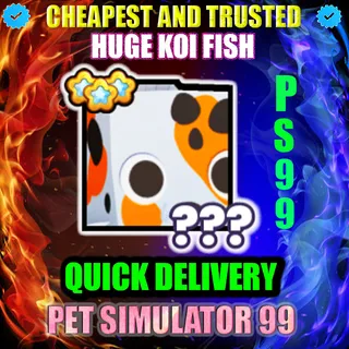 HUGE KOI FISH |PS99 