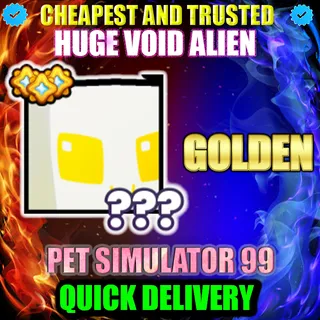 HUGE VOID ALIEN GOLDEN