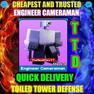 ENGINEER CAMERAMAN | TTD
