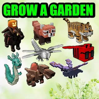 HEADLESS HORSEMAN|RED PANDA|TIGER|SPINOSAURUS|MIZUCHI|SILVER DRAGONFLY|DISCO BEE|BUTTERFLY