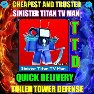 SINISTER TITAN TV MAN | TTD