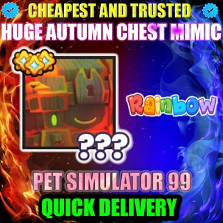 HUGE AUTUMN CHEST MIMIC RAINOW