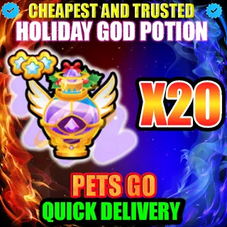 HOLIDAY GOD POTION X20