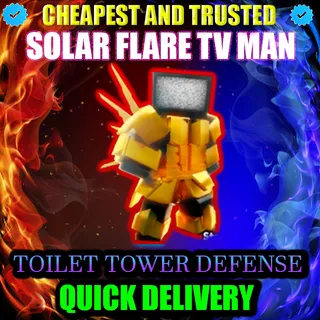 SOLAR FLARE TV MAN