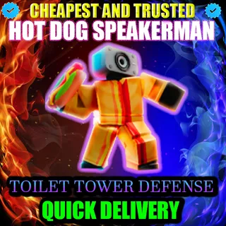 HOT DOG SPEAKERMAN