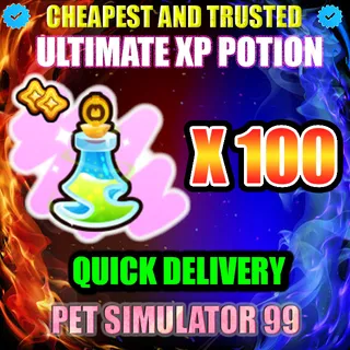 ULTIMATE XP POTION X100  