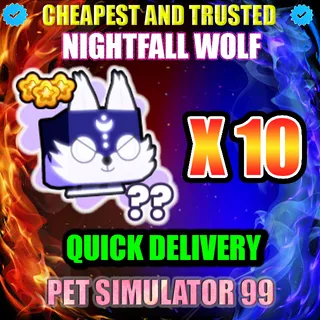 NIGHTFALL WOLF X10 |PS99