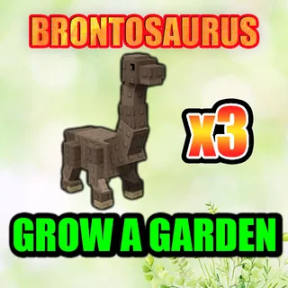 BRONTOSAURUS GROW A GARDEN