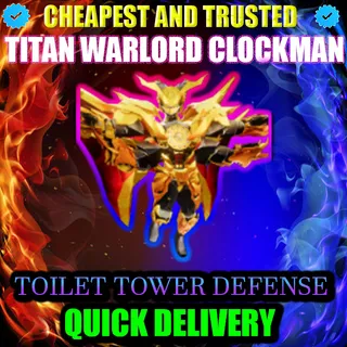 TITAN WARLORD CLOCKMAN