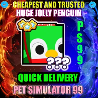 HUGE JOLLY PENGUIN |PS99