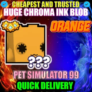 HUGE ORANGE CHROMA INK