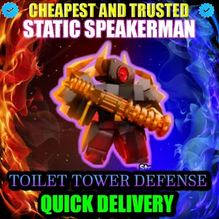 STATIC SPEAKERMAN