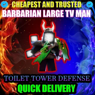 BARBARIAN LARGE TV MAN